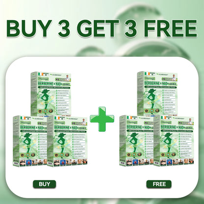 Official Store | GLORENDA Moringa Berberine NAD Plus Ten in One Advanced Nano Microneedle Patch